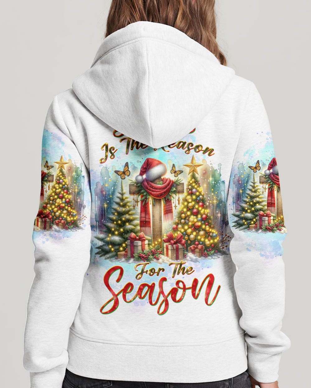 Jesus The Reason Christmas Hoodie 2