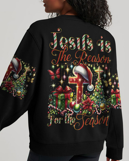 Jesus The Reason Christmas Sweatshirt 3