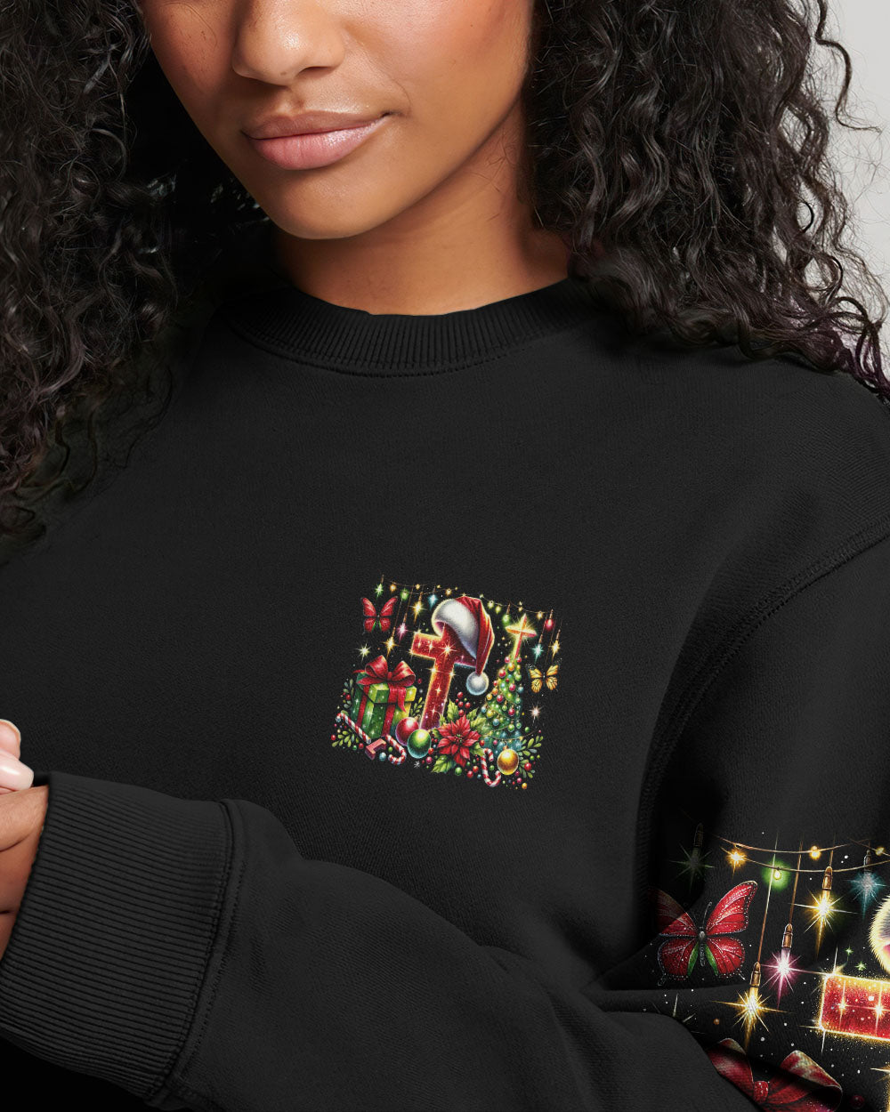 Jesus The Reason Christmas Sweatshirt 3