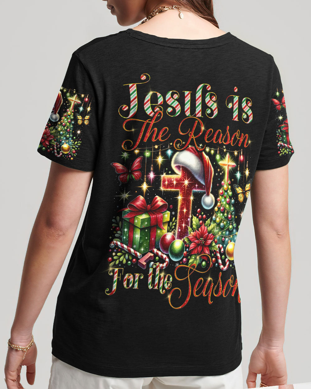 Jesus The Reason Christmas T-Shirt 3