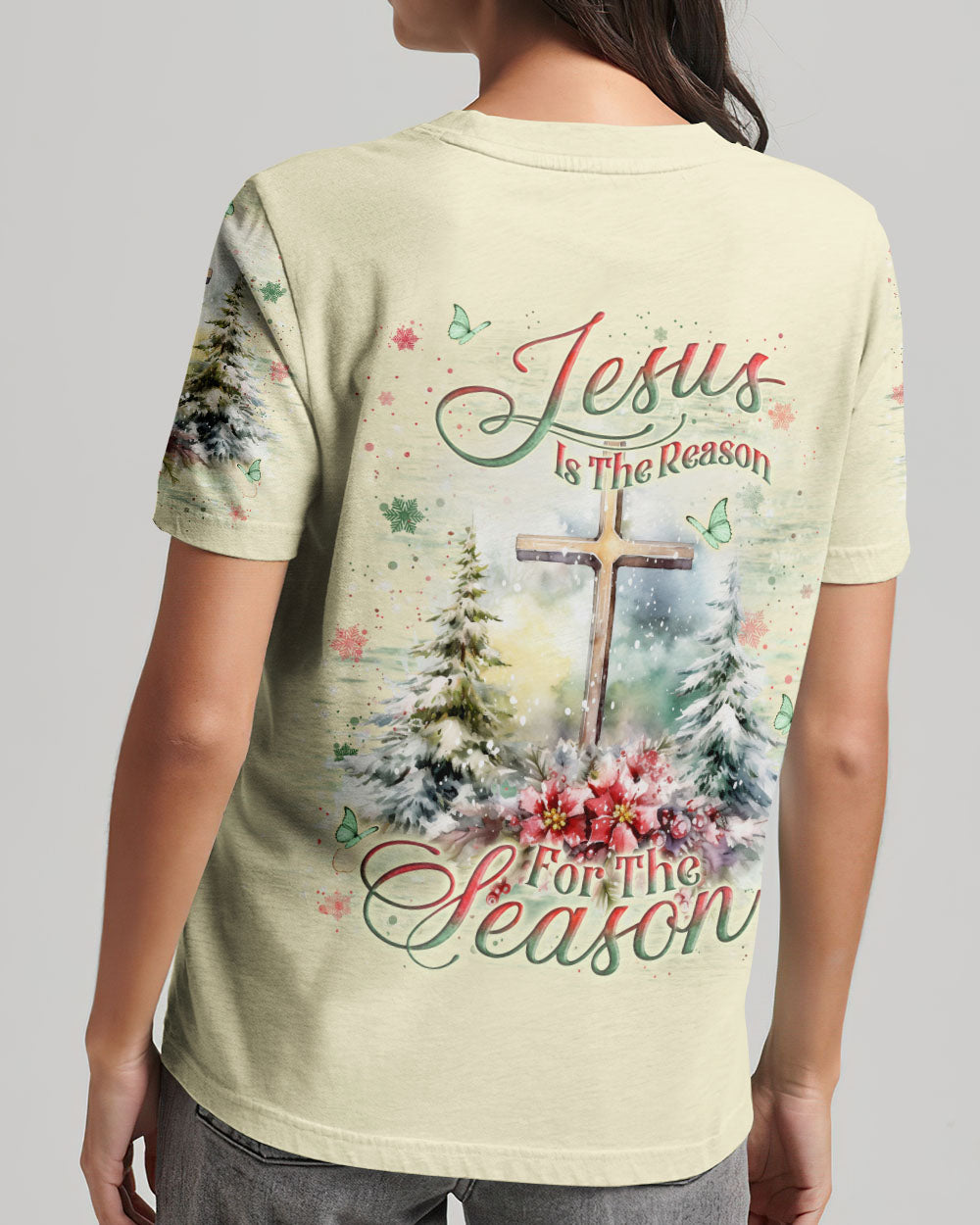 Jesus Is The Reason For The Season Christmas T-Shirt 4