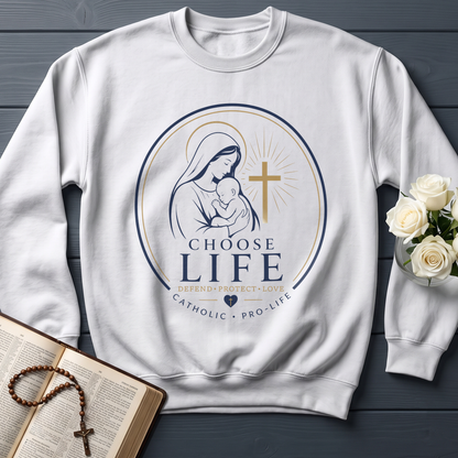 Choose Life Defend Protect Love Catholic Pro-Life 01