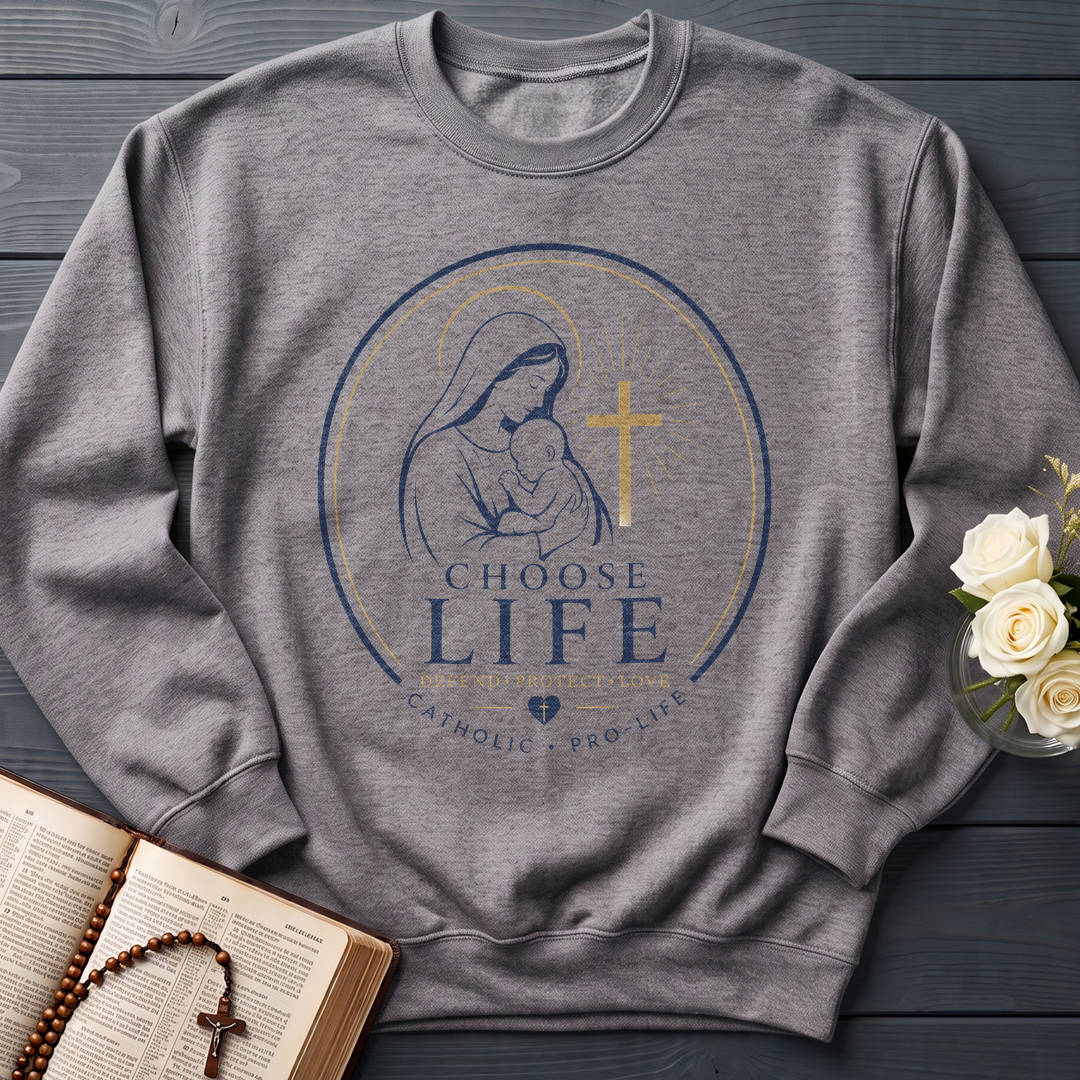 Choose Life Defend Protect Love Catholic Pro-Life 01