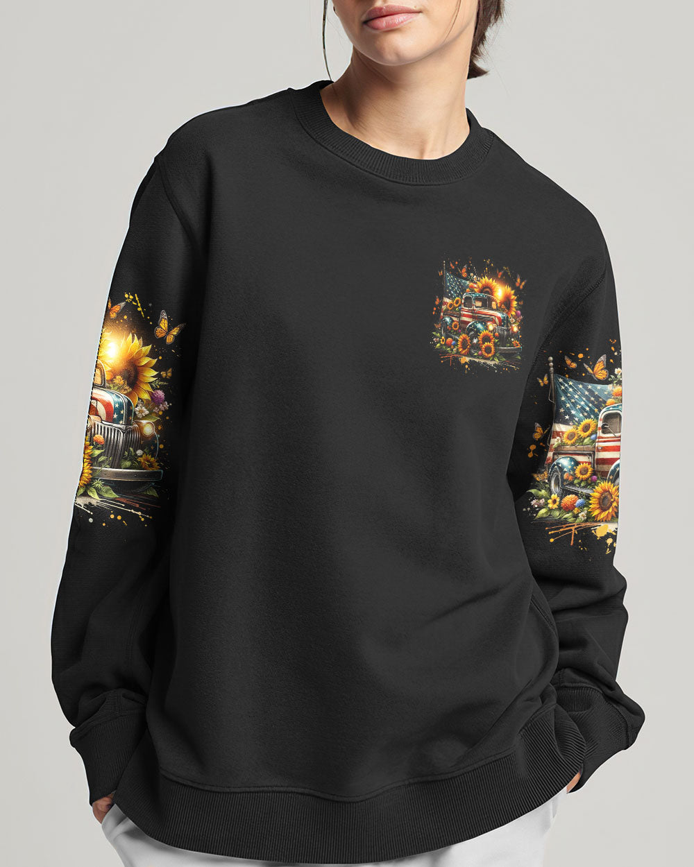 Jesus Take The Wheel Sweatshirt 15