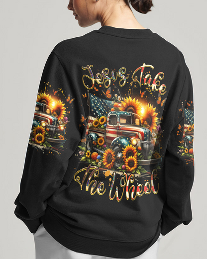 Jesus Take The Wheel Sweatshirt 15