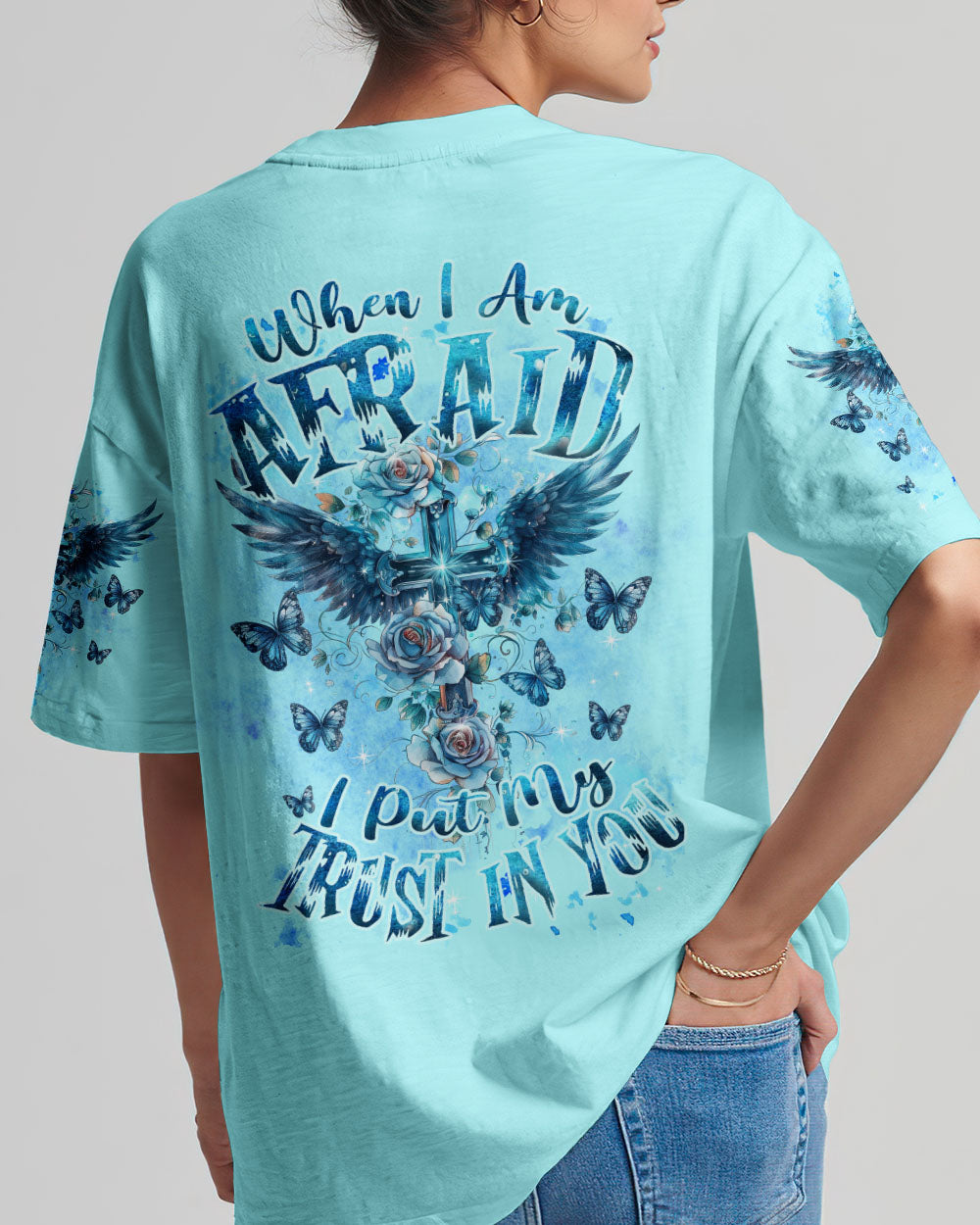 I Put My Trust in You Cross Wings T-Shirt