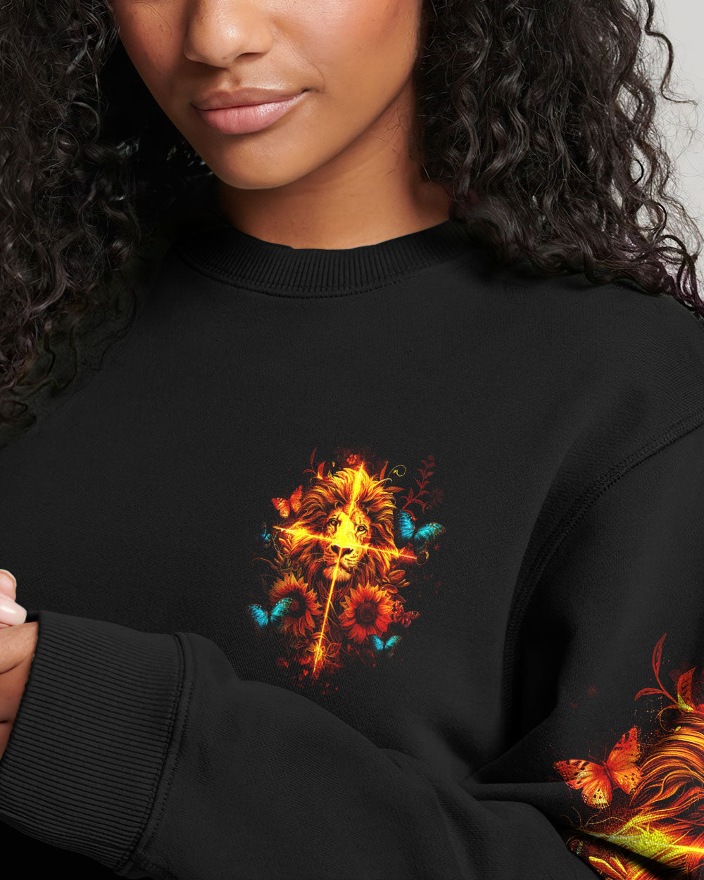 Coming Back As A King Women's All Over Print Sweatshirt