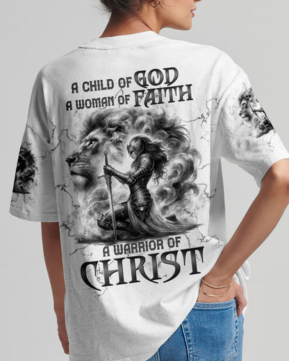 A Child Of God A Woman Of Faith Women's All Over Print Tshirt