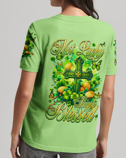 Not Lucky Simply Blessed Patrick's Day T-Shirt