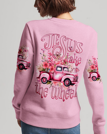 Jesus Take The Wheel Sweatshirt 16