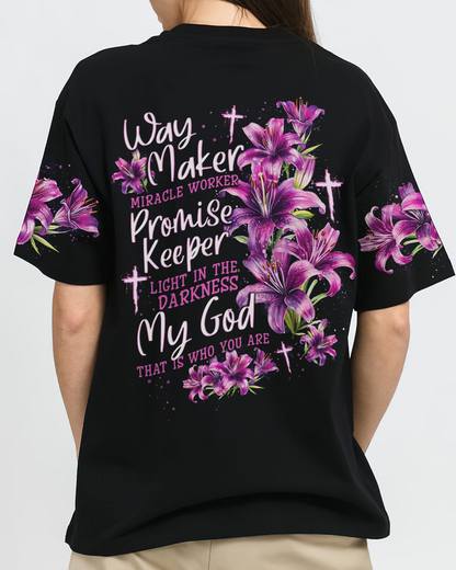 Way Maker Miracle Worker Lilies T-Shirt