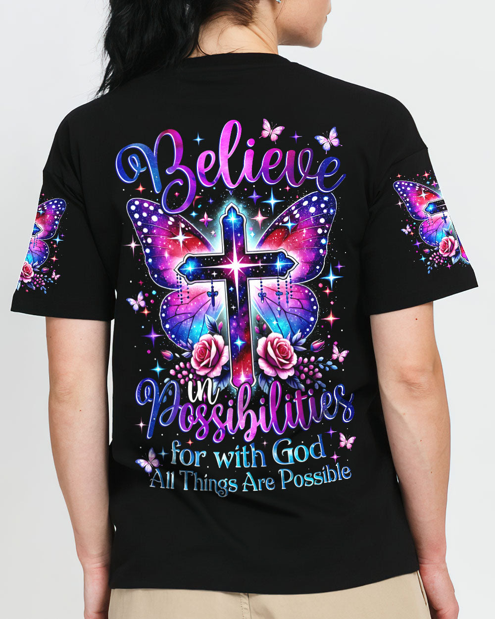 With God All Things Are Possible T-Shirt 4