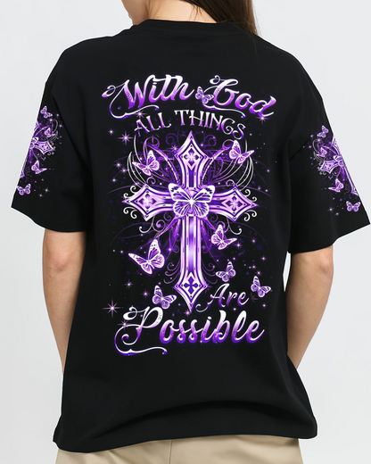 With God All Things Are Possible T-Shirt 3