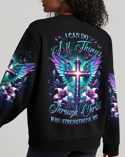 I Can Do All Things Wings Sweatshirt 2