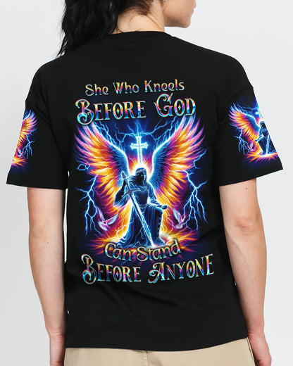 She Who Kneels Before God Women's All Over Print Tshirt