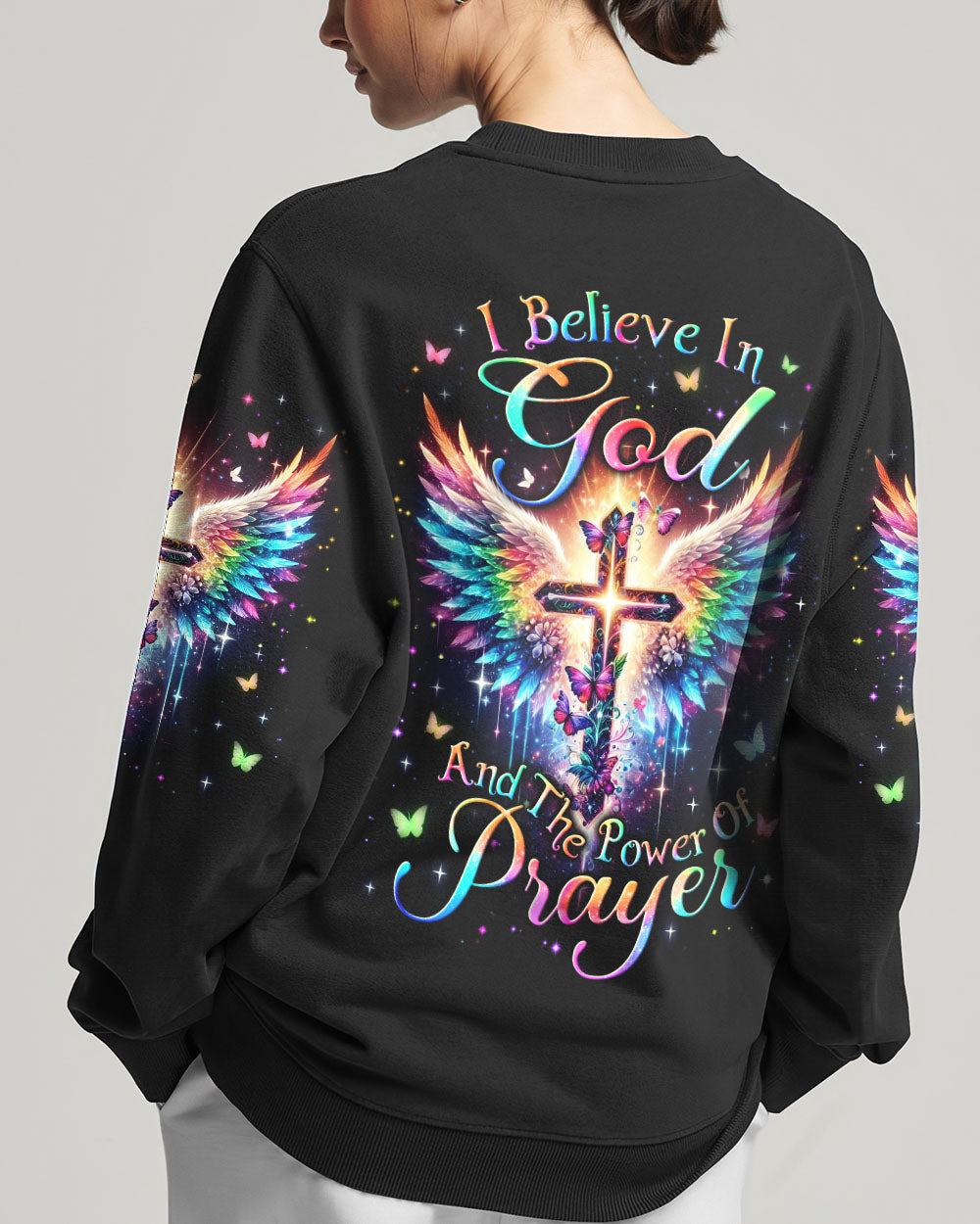 I Believe In God Sweatshirt 5