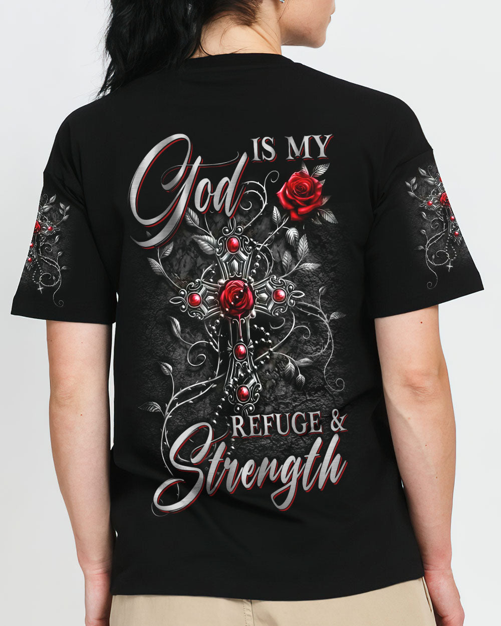 God Is My Refuge And Strength T-Shirt