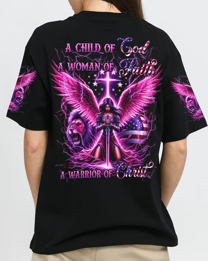 A Child Of God A Woman Of Faith T-Shirt 7