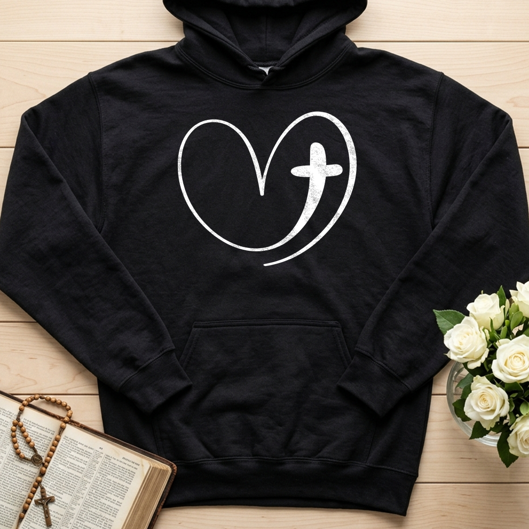 Christian Heart Cross 01