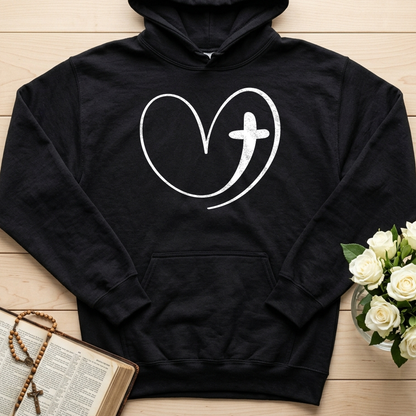Christian Heart Cross 01