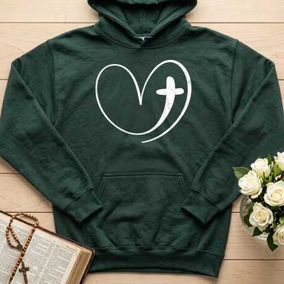Christian Heart Cross 01