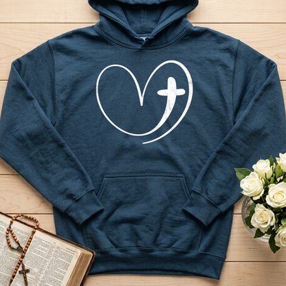 Christian Heart Cross 01