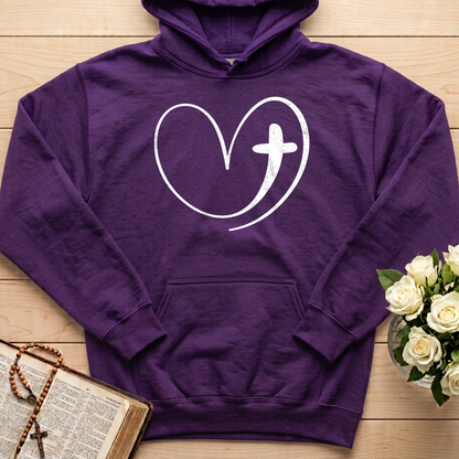 Christian Heart Cross 01