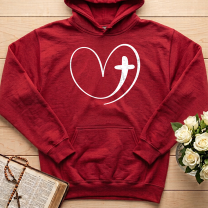Christian Heart Cross 01