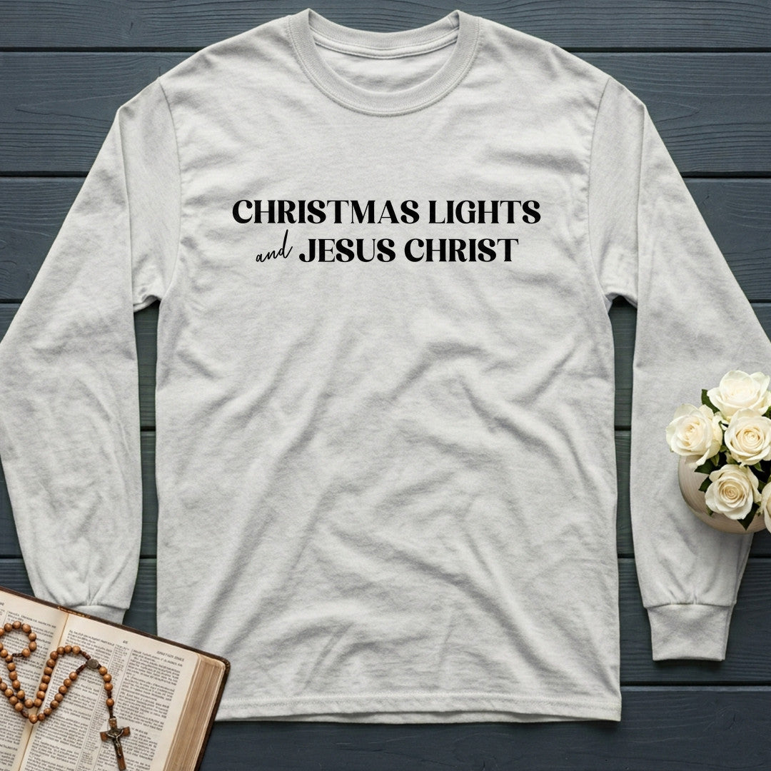Christmas Lights And Jesus Christ 01