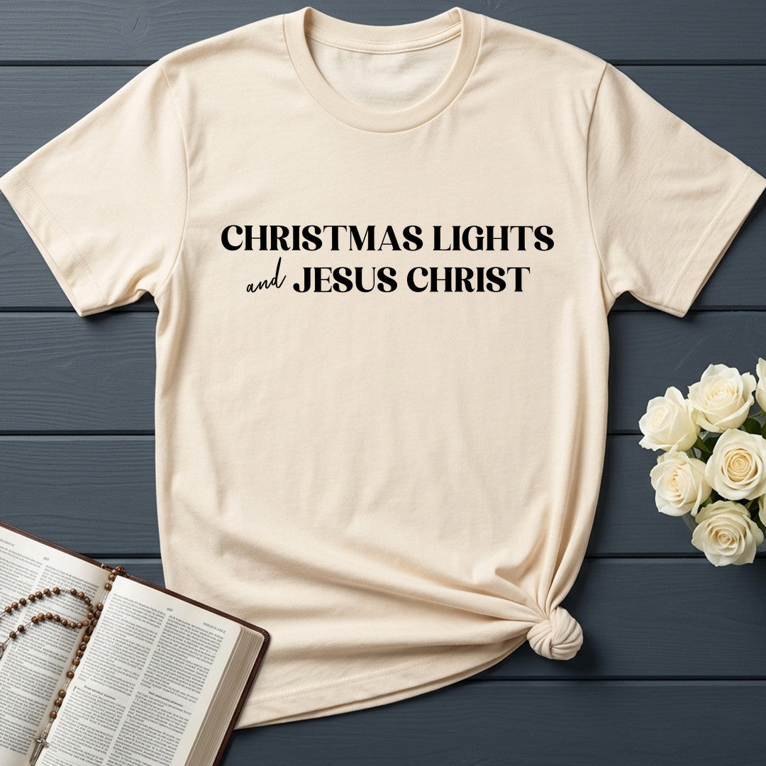 Christmas Lights And Jesus Christ 01