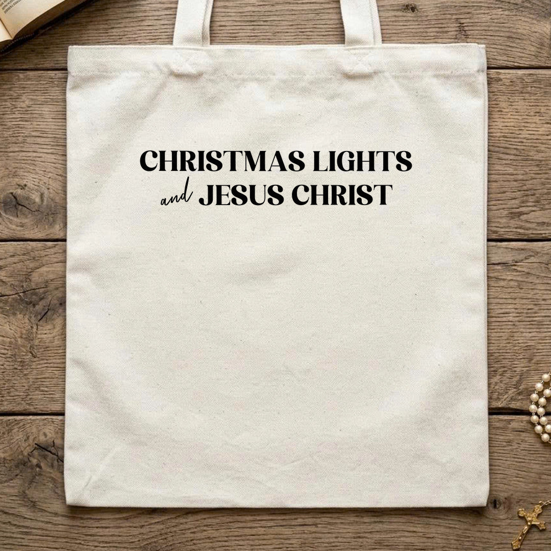 Christmas Lights And Jesus Christ 01