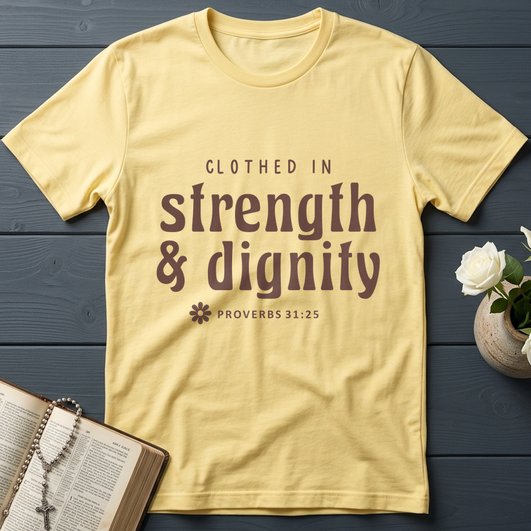 Clothed In Strength Dignity Proverbs 31.25