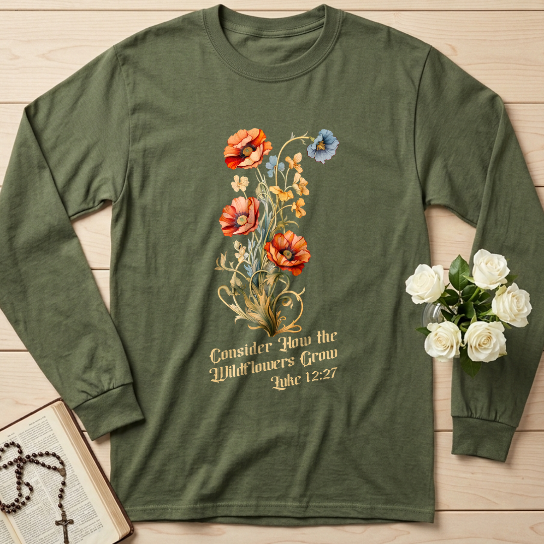 Consider How The Wildflowers Grow Luke 12.27 05