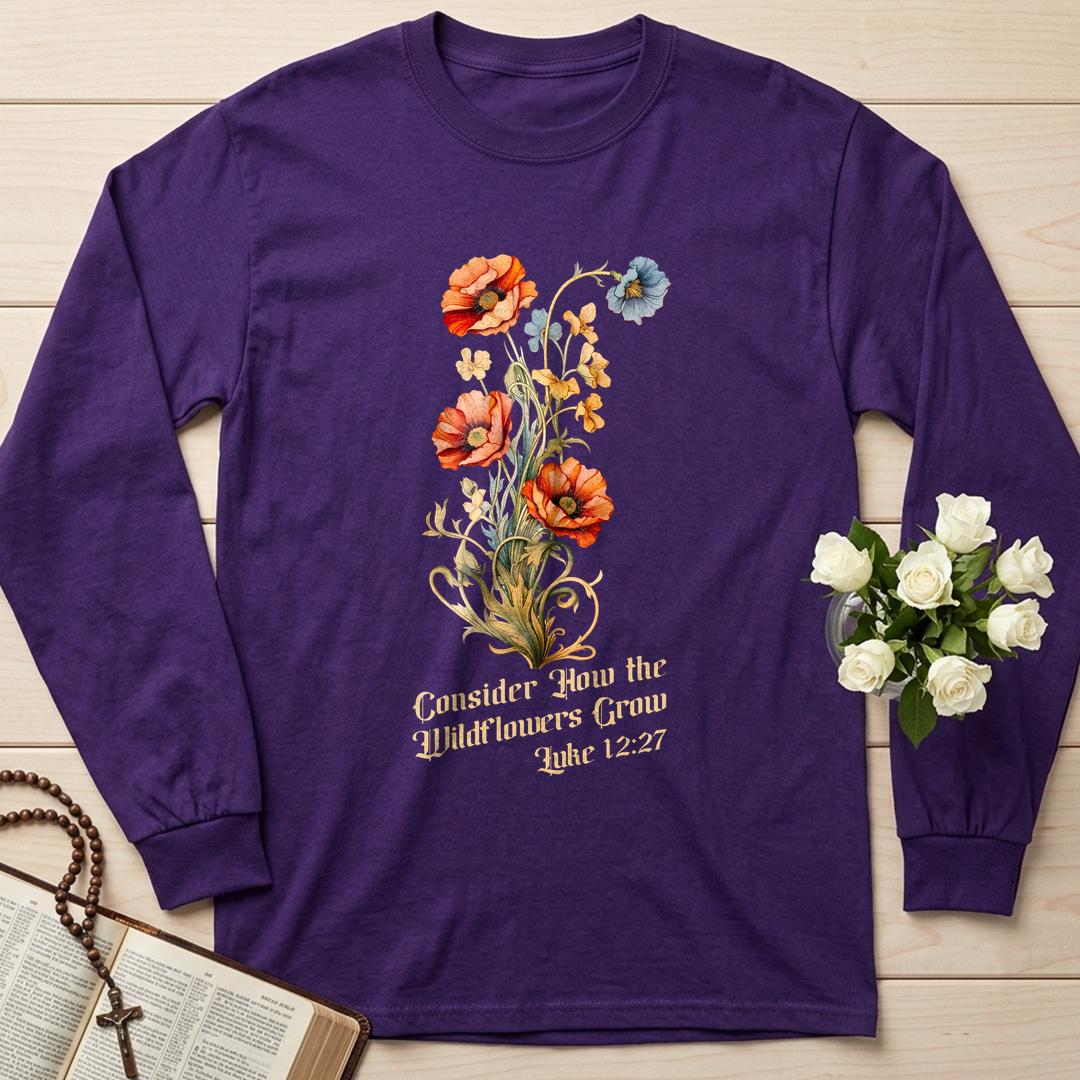 Consider How The Wildflowers Grow Luke 12.27 05