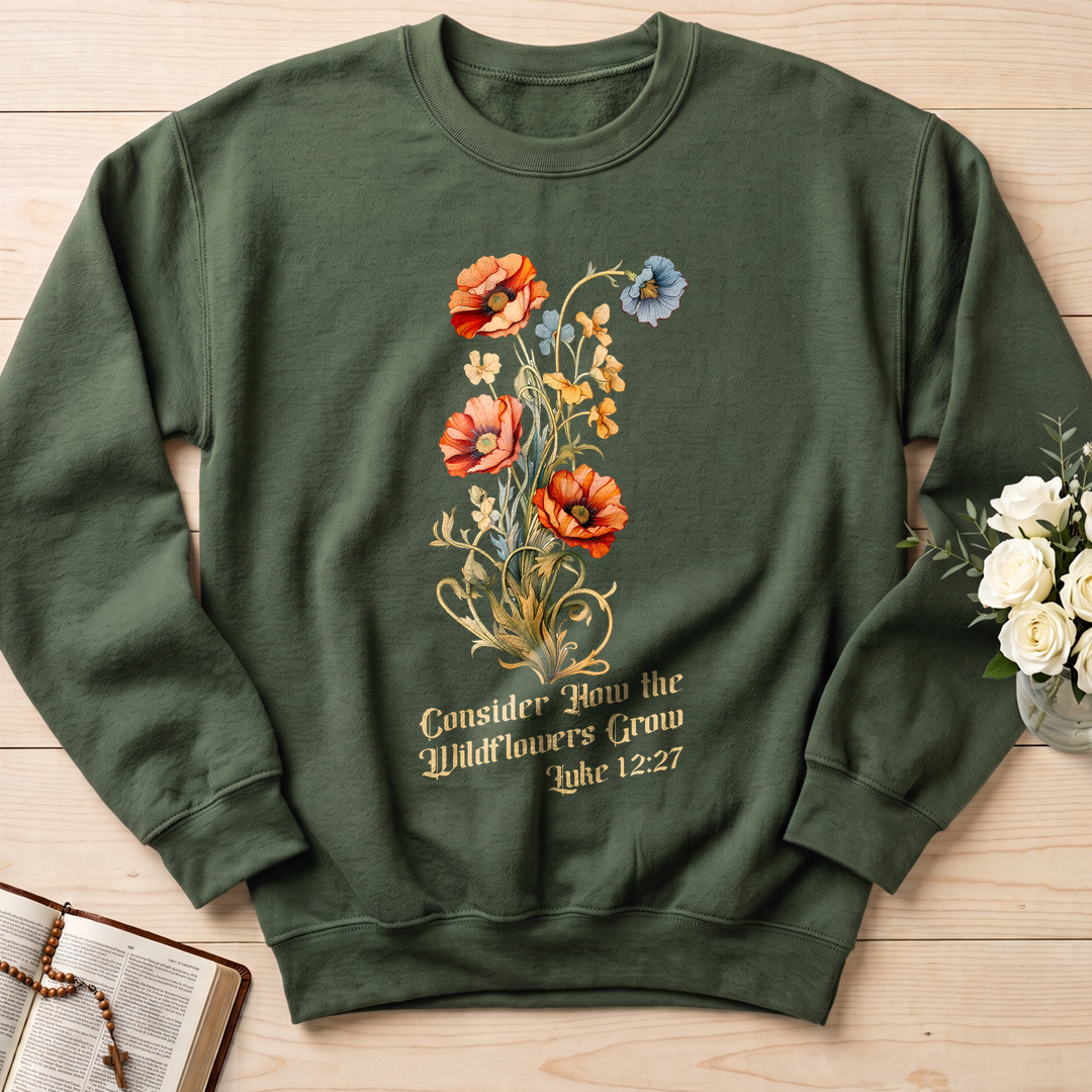 Consider How The Wildflowers Grow Luke 12.27 05