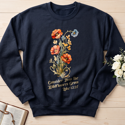 Consider How The Wildflowers Grow Luke 12.27 05