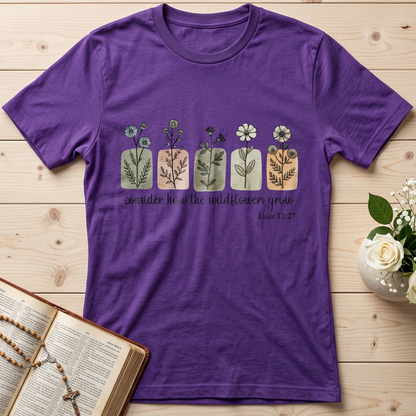 Consider How The Wildflowers Grow Luke 12.27 06