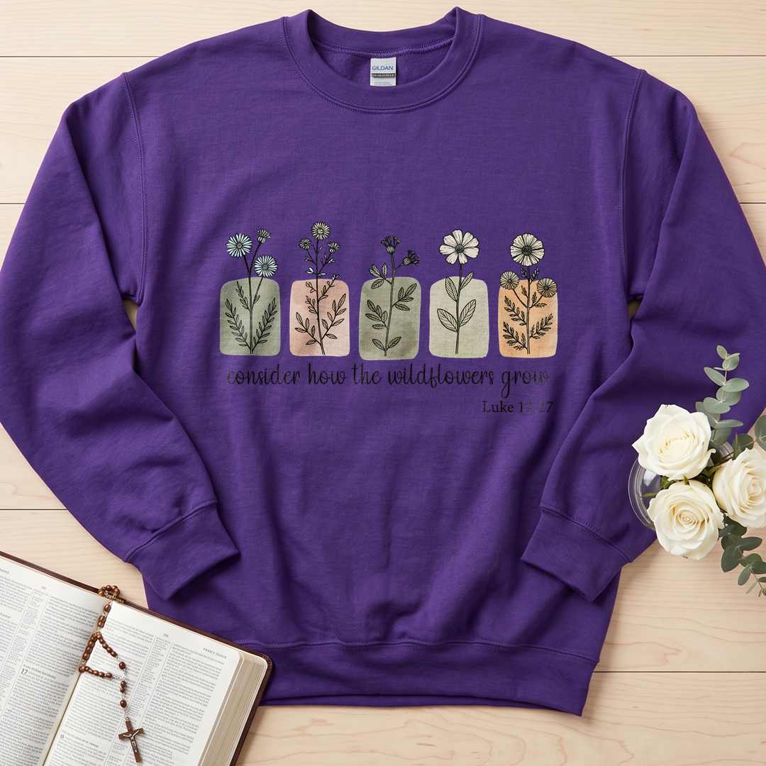 Consider How The Wildflowers Grow Luke 12.27 06