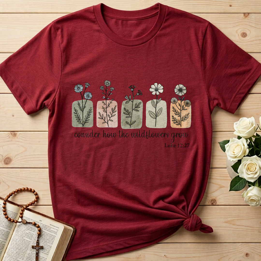 Consider How The Wildflowers Grow Luke 12.27 06