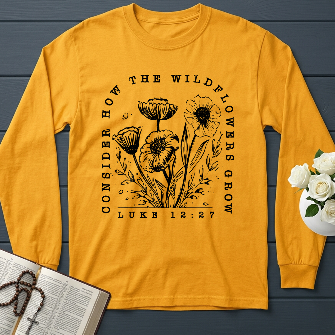 Consider How The Wildflowers Grow Luke 12.27 07