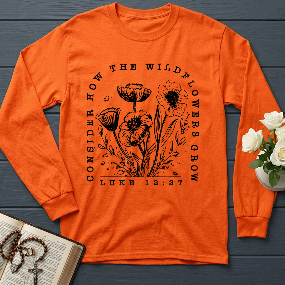 Consider How The Wildflowers Grow Luke 12.27 07