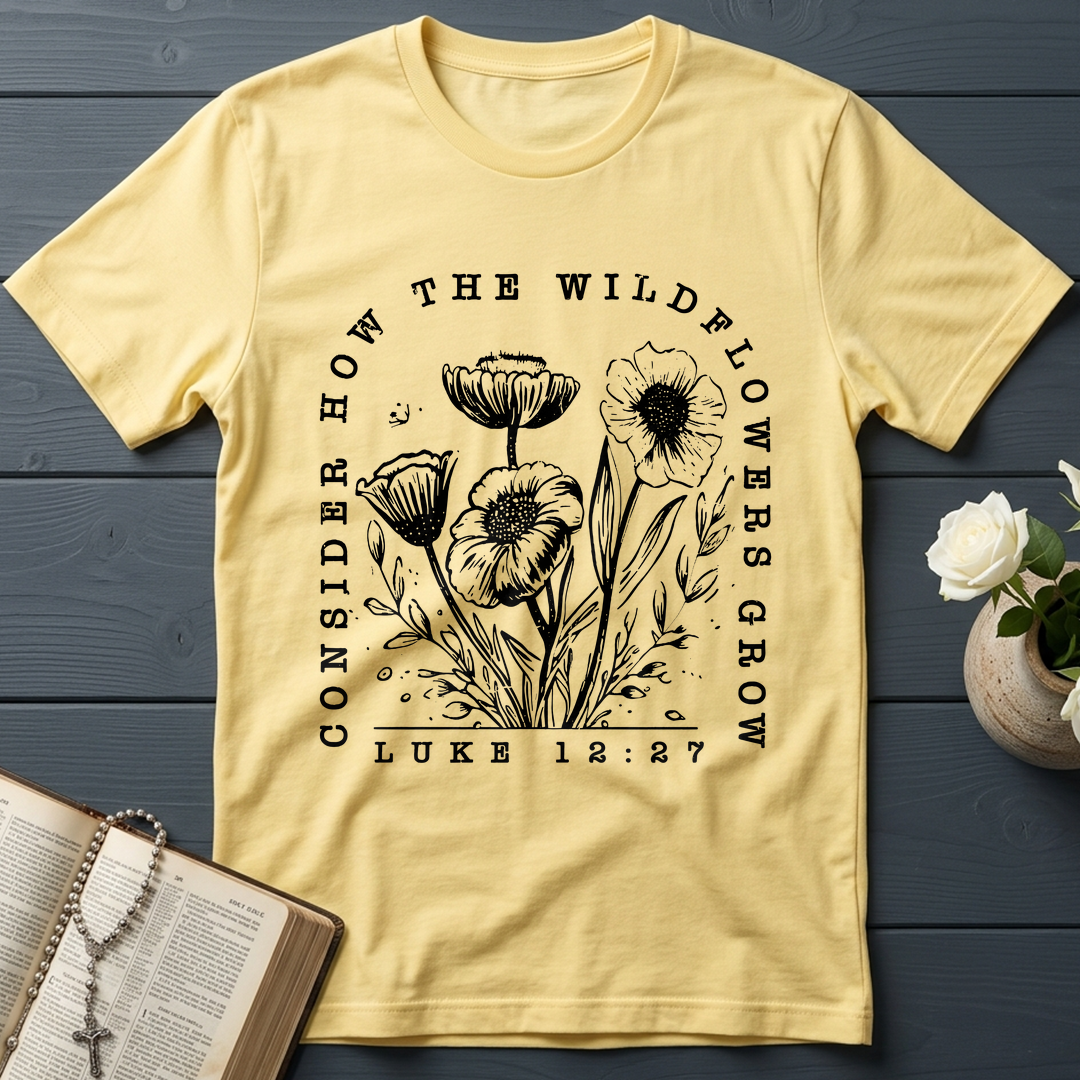 Consider How The Wildflowers Grow Luke 12.27 07