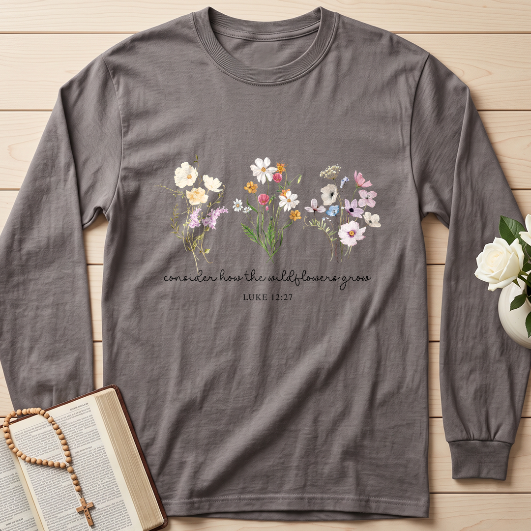 Consider How The Wildflowers Grow Luke 12.27 08