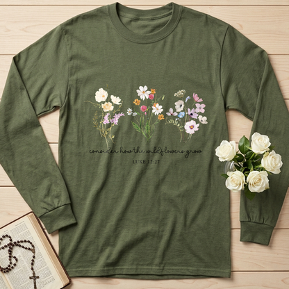 Consider How The Wildflowers Grow Luke 12.27 08
