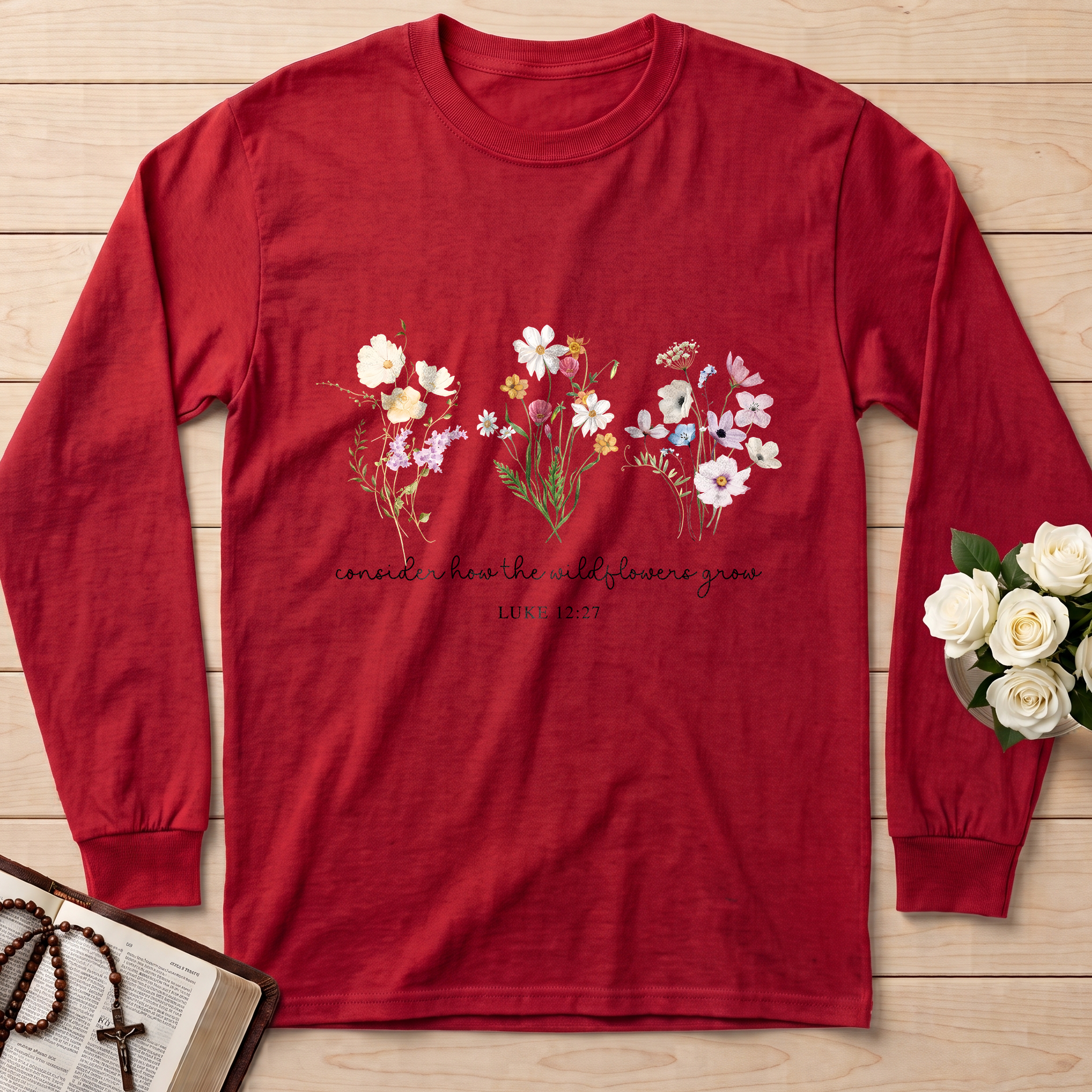 Consider How The Wildflowers Grow Luke 12.27 08