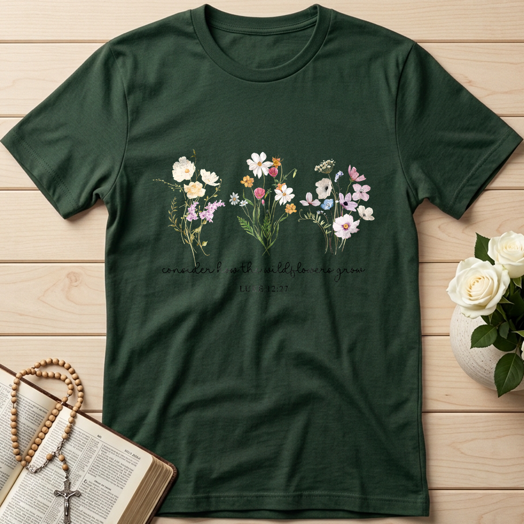 Consider How The Wildflowers Grow Luke 12.27 08
