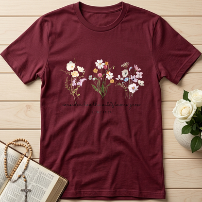 Consider How The Wildflowers Grow Luke 12.27 08