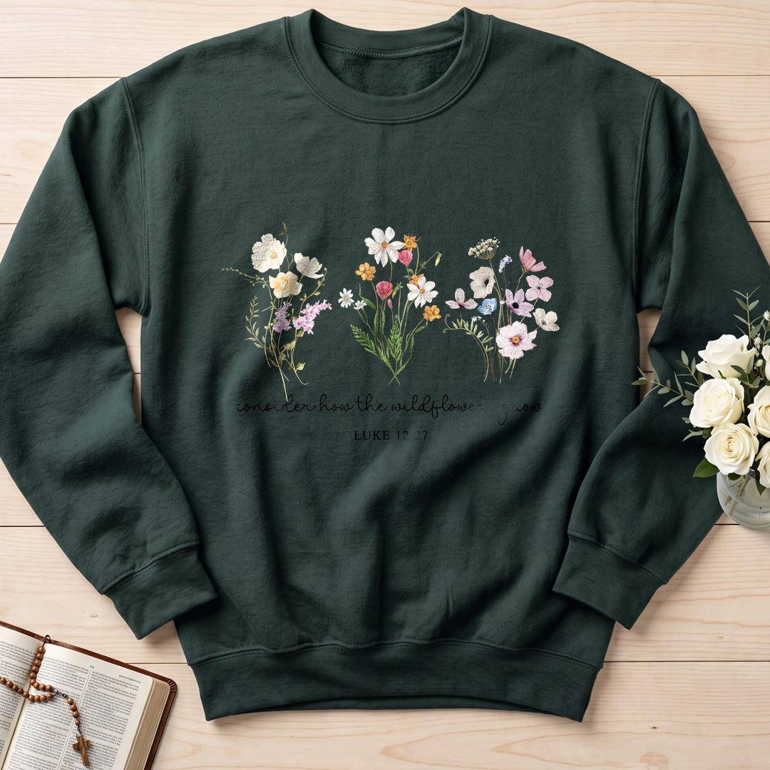 Consider How The Wildflowers Grow Luke 12.27 08