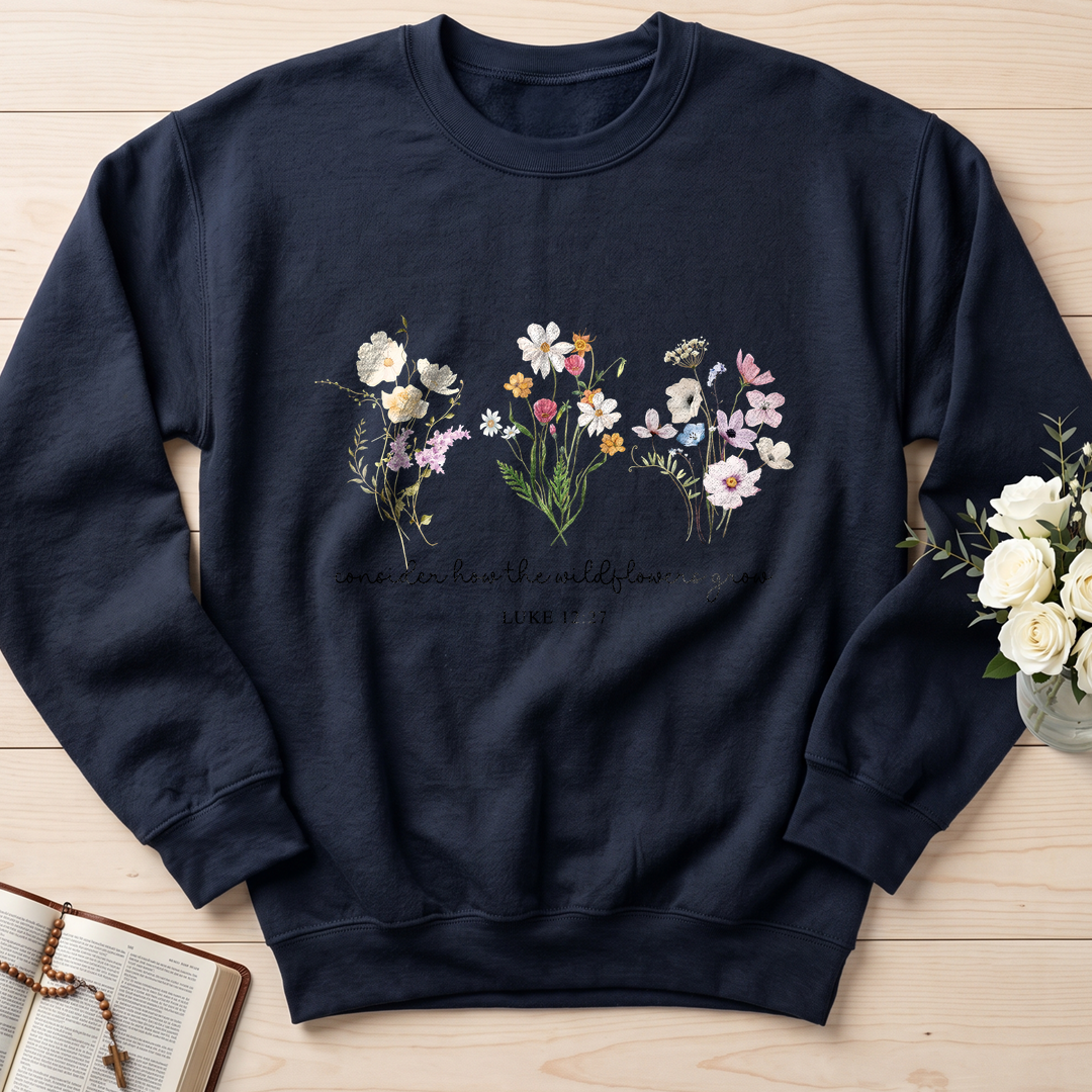 Consider How The Wildflowers Grow Luke 12.27 08
