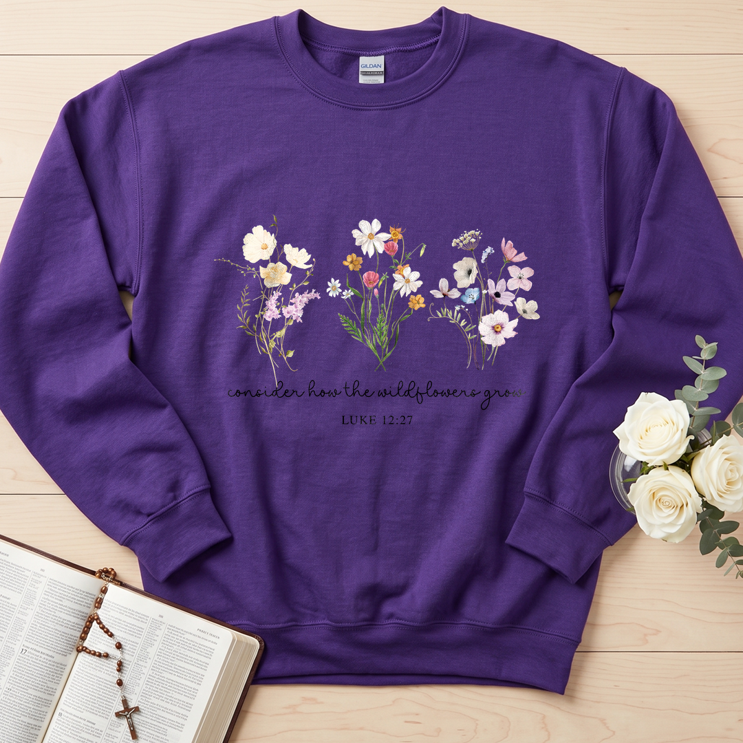 Consider How The Wildflowers Grow Luke 12.27 08